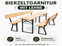 Bierzeltgarnitur, Bierzeltgarnitur mit Lehne oder Kinderbierzeltgarnituren mieten Berlin & Umland - Galerie - Bild 3