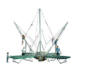 Bungee Trampolin 4er Anlage / High Jump