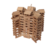 Holzbausteine Set mieten – Kinderevent