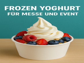 Frozen Yoghurt für Messe und Event / Fun Food