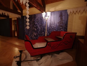 Pferdeschlitten, Schlitten, Pferde, Schnee, Eis, Winter, Pferd, Weihnachten