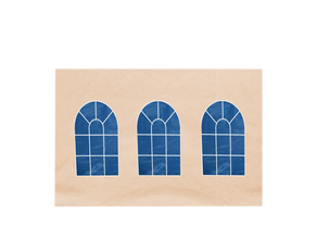 Seitenwand 4 m mit  3 Rundfenstern Sandfarbe (Mastertent) B-Ware mieten – Servicematerial