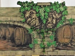 Weinkeller - Kulissen, Gewölbe, Gewölbekeller, Keller, Weinbau, Weinberg, Wein