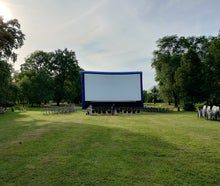 AIR SCREEN, 16 x 8 Meter Bildwandfläche