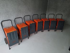 Bautrockner 52l/Tag Entfeuchter/Trockner/Wasserschaden