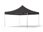 Partyzelt / Pavillon / Klappzelt 4x4m weiß / schwarz - Galerie - Bild 2