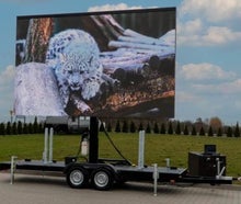 LED WALL TRAILER, 15 Quadratmeter, P4, DIY