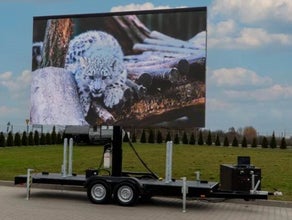 LED WALL TRAILER, 15 Quadratmeter, P4, DIY