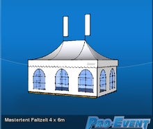 Mastertent Faltzelt 4 x 6m