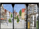 Düsseldorf Altstadt - Kulisse, Panorama, Stadt, Fachwerk