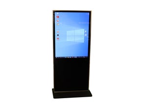 Flachbildschirm 65 Zoll Touchscreen-Kiosk mit integriertem PC