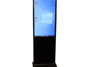 Flachbildschirm 65 Zoll Touchscreen-Kiosk mit integriertem PC