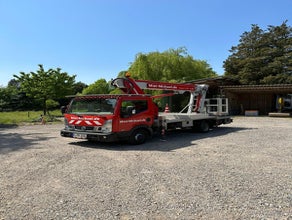 Hubsteiger / LKW-Arbeitsbühne, 21m, selbstfahrend, Führerschein Kl.B