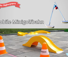 Mobiles Minigolf & Bürogolf mieten - Teamevent - Minigolfbahn