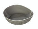 Designteller Optik Beton "tief"