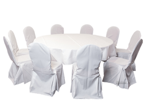 Dinnerset 10P. rund / Husse