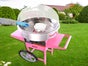 Zuckerwattemaschine Mit Wagen Inkl. Abdeckhaube Zuckerwattemacher Zuckerwatte - Galerie - Bild 3