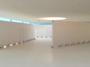 Stellwände, Stellwand, Präsentationswand, Ausstellungswand, Pinnwand, Trennwand rollbar