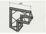 Alu Traverse-3 Pkt Ultratruss Trio AC 24 90° Ecke