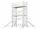 Rollgerüst bis 9,30m Arbeitshöhe = Standhöhe 7,30m - Galerie - Bild 1