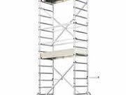 Rollgerüst bis 9,30m Arbeitshöhe = Standhöhe 7,30m