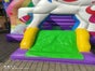 Profi Hüpfburg Luftburg Springburg Einhorn mit Rutsche Mädchentraum günstig leihen mieten in Mittelfranken Nürnberg Fürth Erlangen Ansbach Schwabach Lauf Zirndorf Roth - Galerie - Bild 3