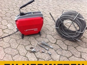Rohrreinigungsmaschine / Rohrreinigungsgerät / Elektrisch R 600
