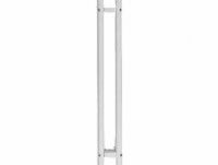 Stehtisch klappbar, Ø70cm, weiß rund, Höhe 110cm