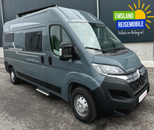 Kastenwagen mit Querbett und AHK
