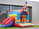 Hüpfburg Multifun Klatschender Clown mit Rutsche - Galerie - Bild 1