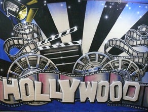 Hollywood Dekorationen - Bühnenbild