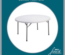 Bankett-Tisch // Tisch // Event-Tisch // Buffet-Tisch // Eckiger Tisch // Runder Tisch // Klapptisch