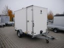 gebremster einachser Tieflader Kofferanhänger 3,00x1,50x1,90m - gebremst 1500 kg