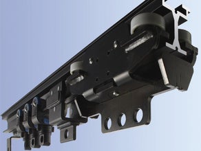3 Meter Gerriets Vorhangschiene Trumpf - BGV C1 Schienensystem - Schienenelement