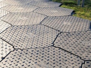 Eventboden - Zeltboden - Hexagon Boden - Wabenboden - Bodenbelag - Bodenplatten - Bodenschutz - Rasenschutz