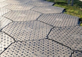 Eventboden - Zeltboden - Hexagon Boden - Wabenboden - Bodenbelag - Bodenplatten - Bodenschutz - Rasenschutz