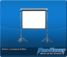Elektr. Leinwand 3,50m