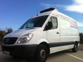 Transporter, Mercedes Benz Sprinter 313 CDI, Hochdach, Langzeitmiete, Kühlfahrzeug, Frischdienst, Tiefkühlfahrzeug, Kastenwagen lang, 3,5 t,