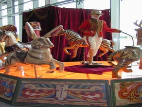 Karussell Hirsch - Dekoration - Tier - Aktion - Attraktion - Event - Zoo - Kirmes
