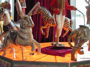 Karussell Hirsch - Dekoration - Tier - Aktion - Attraktion - Event - Zoo - Kirmes