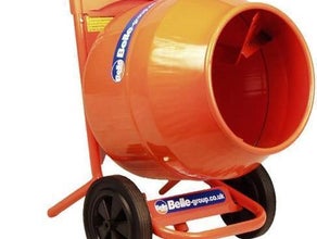 Betonmischer 150 Liter / Als Schubkarre oder mit Stelzen
