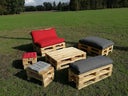 Palettenmöbel - Sitzgelegenheiten - Sofa - Couch - Lounge - Industrial - Shabby - Vintage - Beach - Möbel - Eventmöbel
