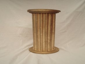 griechische Säule - gold - antike Säule, Griechenland