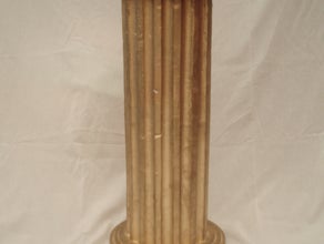 griechische Säule - gold - antike Säule, Griechenland