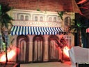Restaurant - Kulisse, Italien, Hausfront, Hausfassade, 2D