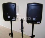 Kleines Soundsystem / Lautsprecher, Anlage, Aktivsystem
