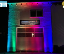 Kabellose Akku-LED-Scheinwerfer · Flexible Lichttechnik für Events