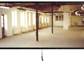 AV Stumpfl Aufprojektion 8,00x4,50m 16:9 mit Vario-Lock