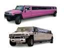 Stretchlimousine VIP Hummer H2 XXL in PINK / WEIß - Galerie - Bild 1