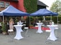 Stehtisch - Bartisch - Bistrotisch - Klapptisch inkl. Stretch-Husse - Galerie - Bild 3